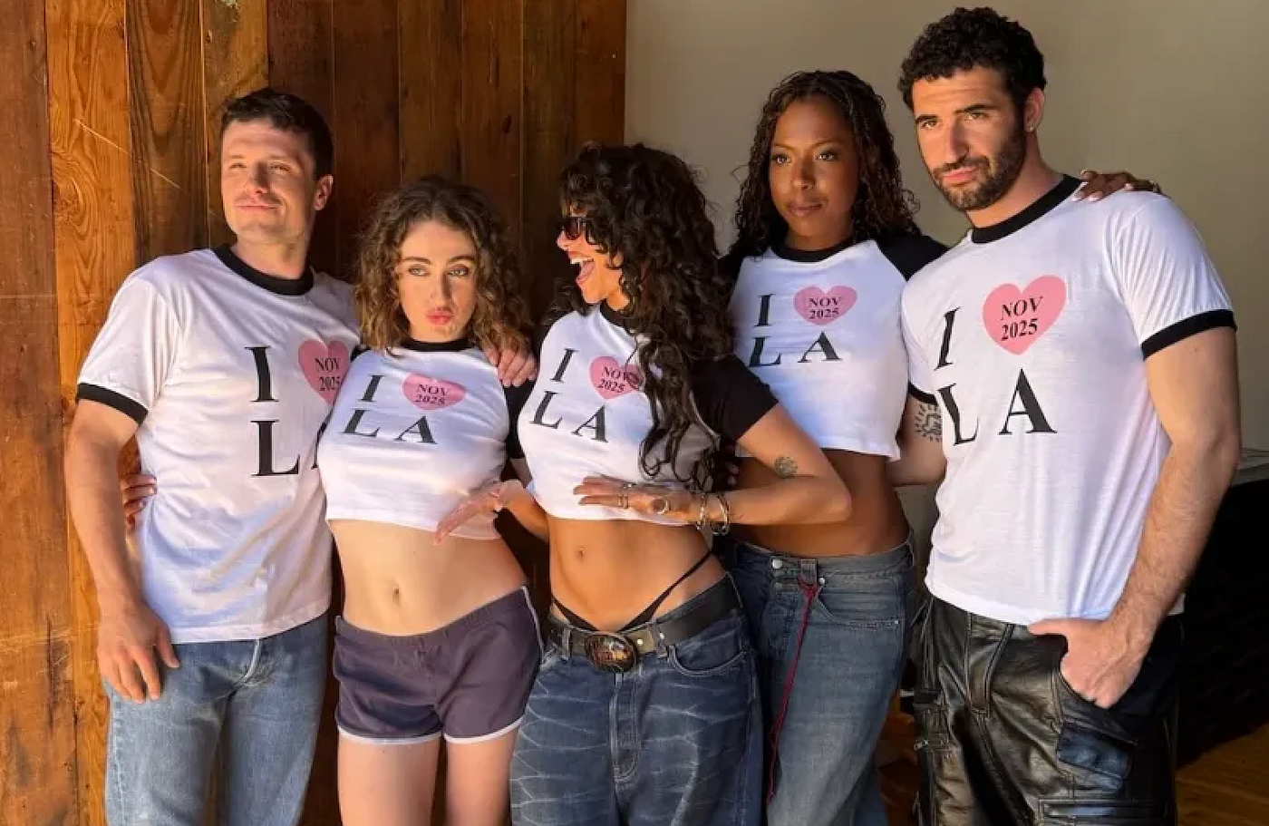 The cast of I Love LA